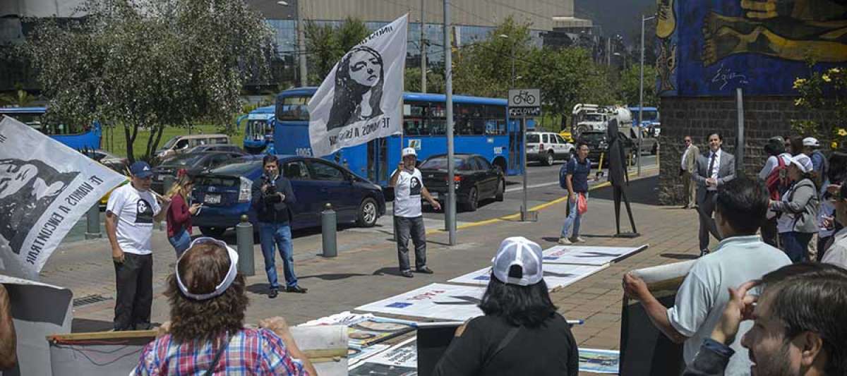 En Ecuador de 9 a 12 personas se pierden cada d&iacute;a
