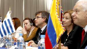 Expositores de los pa&iacute;ses de Argentina, Francia, Uruguay y Colombia asistieron al encuentro de las nuevas realidades del derecho. procesal. Foto: Cortes&iacute;a