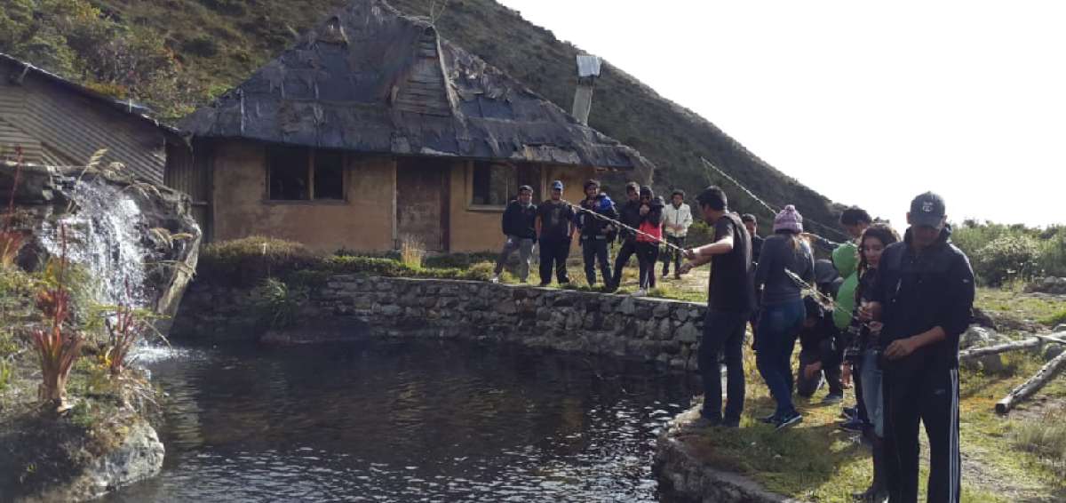 En el parque El Cajas, a 3.500 metros sobre el nivel del mar, en las afueras de Cuenca est&aacute; el proyecto pisc&iacute;cola Sunincocha, de la familia Quiroz.
