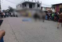 Un estudiante falleció en los exteriores de una unidad educativa en Daule.