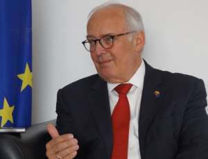 Peter Schwaiger, encargado de Negocios a.i. de la Uni&oacute;n Europea residente en Ecuador. 