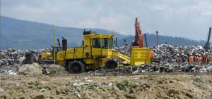 EL basurero, ubicado a 45 km de Quito, fue declarado en emergencia a finales de junio por el riesgo de colapso