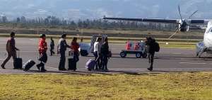 La comitiva para identificar los cuerpos sali&oacute; a las 08:00 desde Quito con rumbo a Pasto.