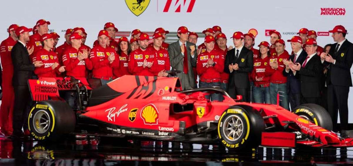 Ferrari presenta el SF90, el nuevo monoplaza de Vettel y Leclerc