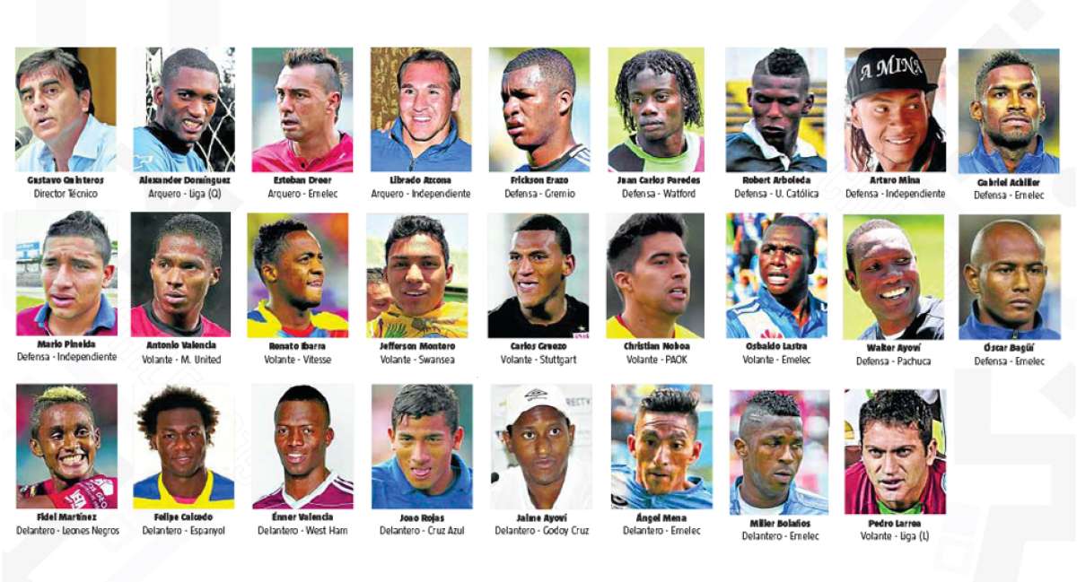 Quinteros escogi&oacute; jugadores que pueden adaptarse a su sistema t&aacute;ctico (Infograf&iacute;a)