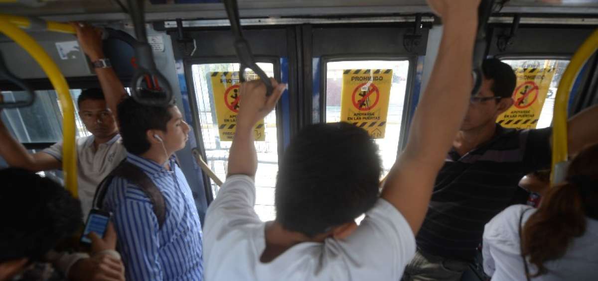 Los articulados del consorcio Metroquil, que operan desde 2006, son los m&aacute;s antiguos de la flota.