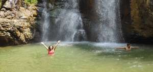 La cascada Arco&iacute;ris es una entidad con vida propia