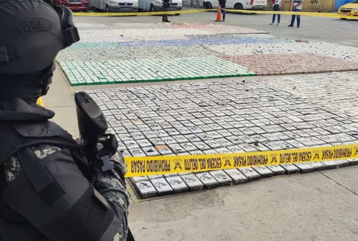 Policía de Ecuador ejecutó un megaoperativo antidrogas.