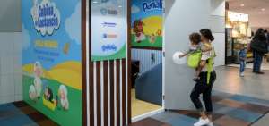 Una peque&ntilde;a &aacute;rea de lactancia funciona en el terminal terrestre de Guayaquil.
