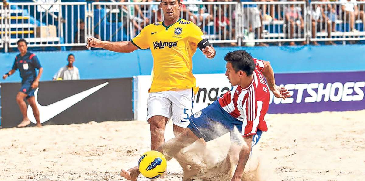 Brasil perdi&oacute; en semifinales contra Paraguay en el Campeonato Sudamericano 2013 que se jug&oacute; en Argentina. Foto: Cortes&iacute;a