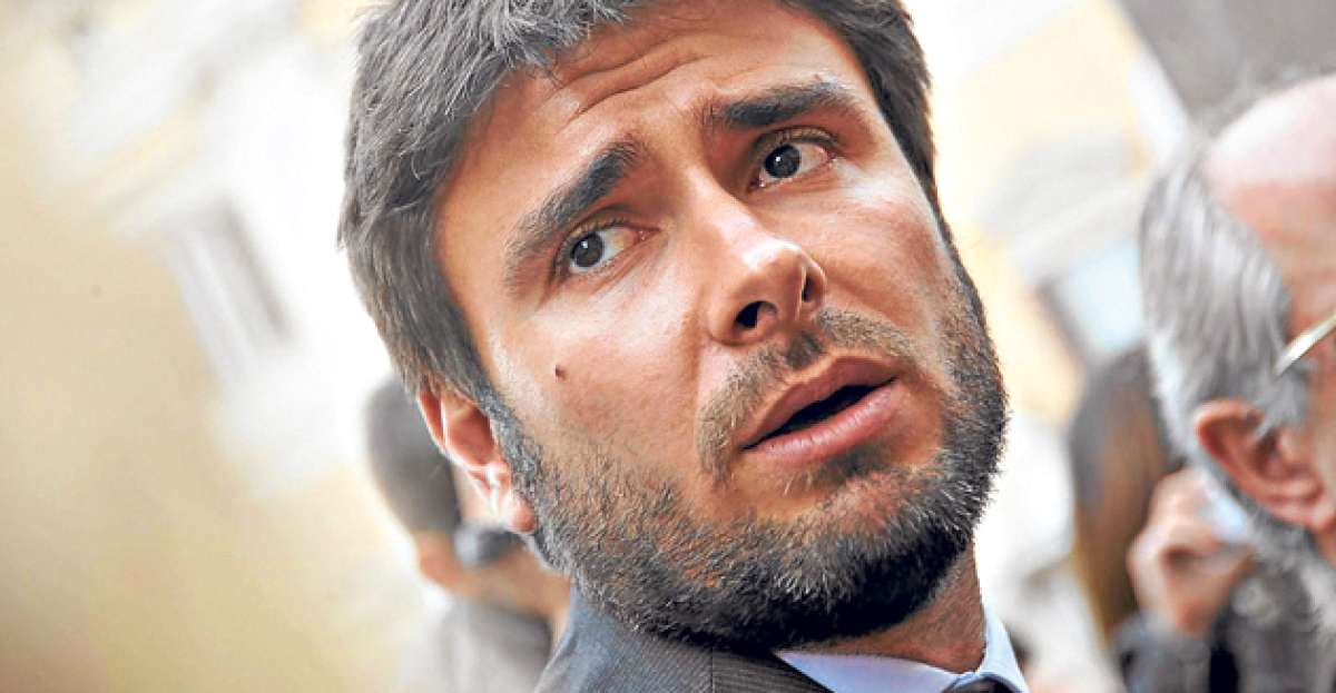 Alessandro Di Batistta, diputado italiano por el Movimiento 5 Estrellas. Foto: Mario Egas/El Tel&eacute;grafo
