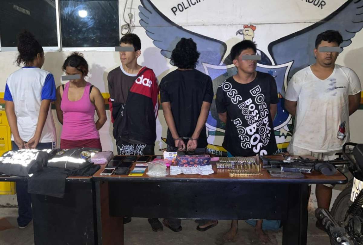 Seis presuntos miembros del grupo criminal