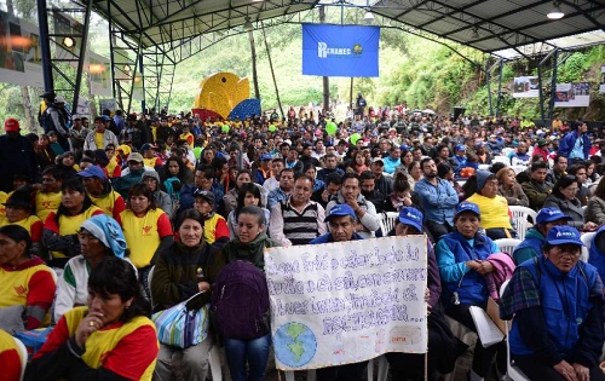 M&aacute;s de mil recicladores con sus familias participaron de un evento en Gu&aacute;pulo. Foto: Carina Acosta / El Tel&eacute;grafo 