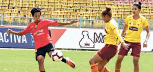 El encuentro entre Deportivo Cuenca y Barcelona, por la fecha 15 de la Superliga Femenina, se jug&oacute; en el estadio Alejandro Serrano Aguilar.