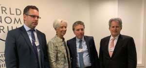 El 24 de enero Christine Lagarde, directora gerente del FMI, se reuni&oacute; con autoridades argentinas. El organismo prest&oacute; $ 51.300 millones a ese pa&iacute;s en 2018.