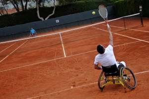 Los tenistas extranjeros fueron los m&aacute;s destacados en el torneo de tenis ITF desarrollado en Quito Foto: Cortes&iacute;a Fedepdif