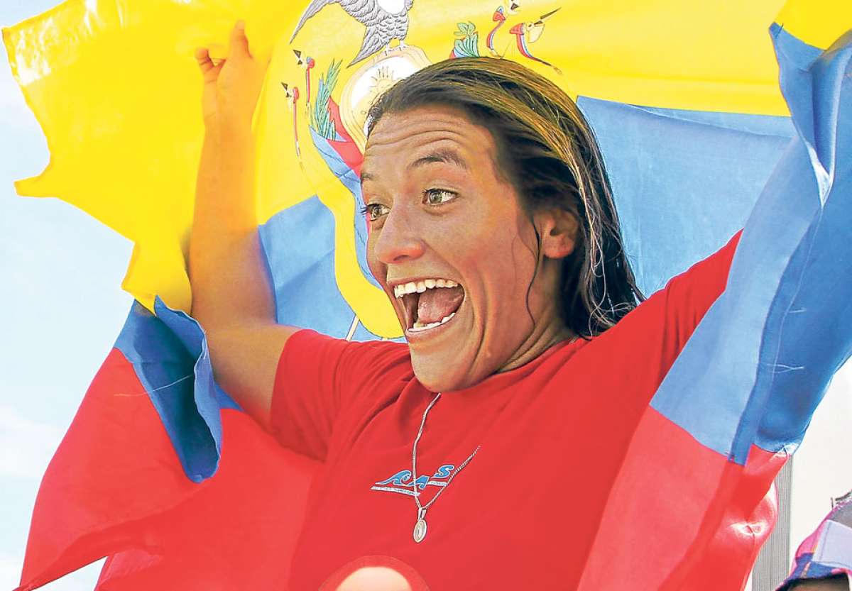 &lsquo;Mimi&rsquo; Barona apuesta por la triple corona en el circuito latino de surf  