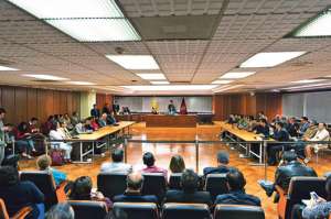 Una vez que la Jueza notifique por escrito el llamado a juicio, la Sala de Sorteos designar&aacute; el tribunal que juzgar&aacute; a los implicados.  Foto: JOHN GUEVARA  |  El Tel&eacute;grafo