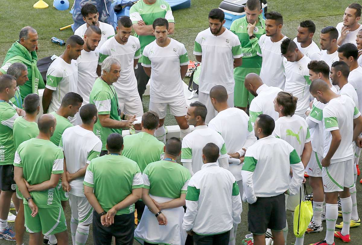 Argelia es uno de los representantes del continente africano en este Mundial. Foto: AFP