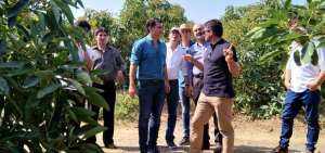 La delegaci&oacute;n ecuatoriana de agricultores viaj&oacute; a Espa&ntilde;a acompa&ntilde;ada del ministro de Agricultura y Ganader&iacute;a, Xavier Lazo Guerrero. 