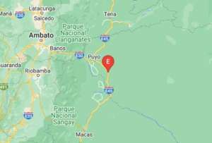 Sismo removió la tierra en Puyo, Pastaza
