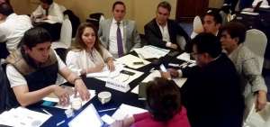 La cita se desarroll&oacute; en la capital por varias horas.