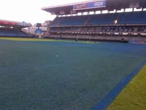 Esta noche ser&aacute; la presentaci&oacute;n oficial de la plantilla de Emelec. Foto tomada de @chechovera25