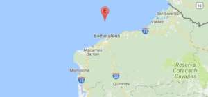 Sismo de magnitud 5 se sinti&oacute; en varios cantones de Esmeraldas