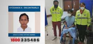 El joven, aparentemente, sufri&oacute; un accidente de tr&aacute;nsito que le hizo perder la conciencia.
