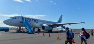 A mediados de enero de 2018, Tame EP inaugur&oacute; la ruta Quito-Baltra,  lo que incrementar&aacute; el turismo hacia las islas Gal&aacute;pagos.