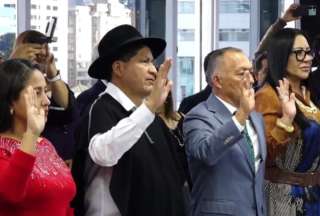 Clemente Bravo asumió la presidencia del CONGOPE en una sesión desarrollada en Quito