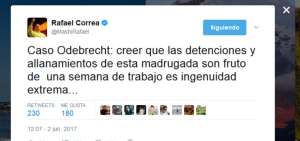 Correa: "A diferencia del viejo pa&iacute;s, no permitiremos que ning&uacute;n caso de corrupci&oacute;n quede en la impunidad"
