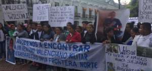 La familia del militar desaparecido lleg&oacute; a Quito proveniente del cant&oacute;n Valencia, en la provincia de Los R&iacute;os.