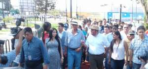 Vicepresidente Glas inaugura el parque La Atarazana