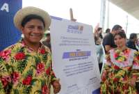 El Gobierno Nacional suscribió contratos para el desarrollo de cantones de El Oro