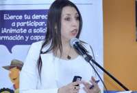 Christina Murillo fue nombrada como la nueva superintendenta de Economía Popular y Solidaria.