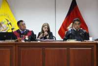 Iván Saquicela presidió la reunión de jueces nacionales