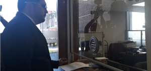 Juan Carlos Yar durante la entrega del proyecto.