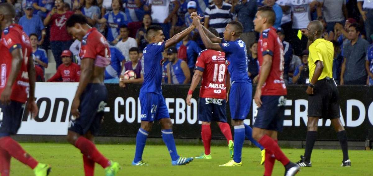 Primer triunfo copero de Emelec tras vencer 1-0 al DIM