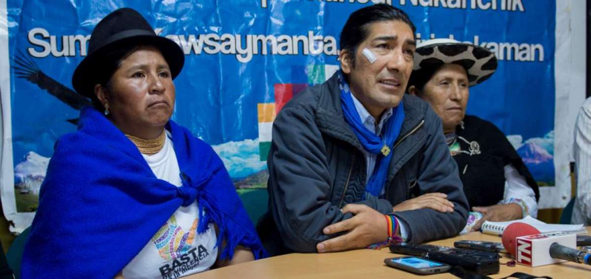 Las comunidades en resistencia anunciaron un festival del trueque el pr&oacute;ximo 20 de enero, en Quito, para expresar su rechazo a la miner&iacute;a.
