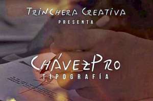 La nueva tipograf&iacute;a bautizada como Ch&aacute;vezPro es difundida por distintos portales alineados a pensamiento bolivariano del expresidente venezolano. Foto: Tomado de http://cdn.elimpulso.com