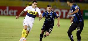 Emocionante partido entre IDV y Boca en im&aacute;genes