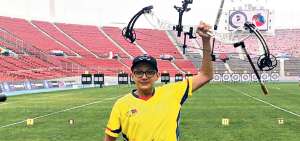 El pichinchano Mateo Oleas conquist&oacute; la medalla de oro en la modalidad arco compuesto, en el torneo clasificatorio a los Juegos Panamericanos.
