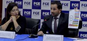 La fiscal general (e), Ruth Palacios, y el secretario Anticorrupci&oacute;n, Iv&aacute;n Granda, informaron ayer nuevos detalles sobre su viaje realizado a Brasil.