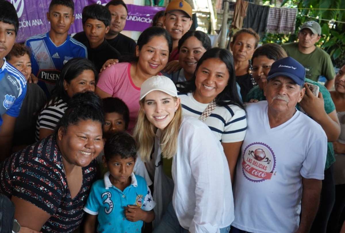 Lavinia Valbonesi lleg&oacute; con ayuda humanitaria a San F&eacute;lix