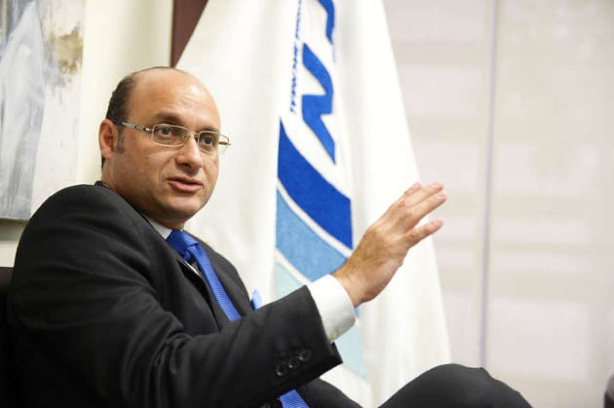 Roberto Murillo, gerente general de la Corporaci&oacute;n Financiera Nacional. Foto: Jos&eacute; Mor&aacute;n / El Tel&eacute;grafo