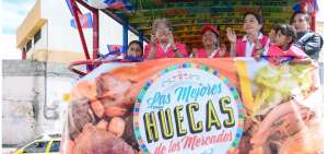 Las 'caseras' se subieron a la 'Chiva del Sabor'.