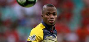 &Eacute;nner Valencia durante la Copa Am&eacute;rica que se desarroll&oacute; en Brasil. El delantero ha jugado 51 partidos oficiales con la selecci&oacute;n nacional absoluta.