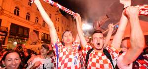 El festejo se extendi&oacute; hasta la madrugada en Zagreb