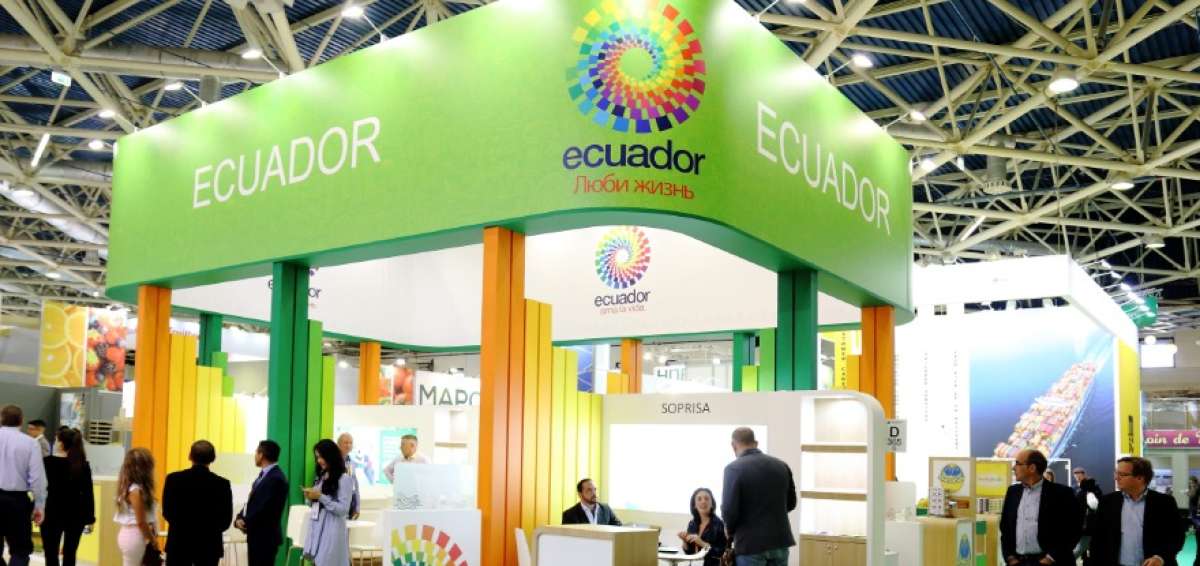 La feria de productos ecuatorianos se desarroll&oacute; en Mosc&uacute;.